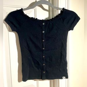 Black Abercrombie top